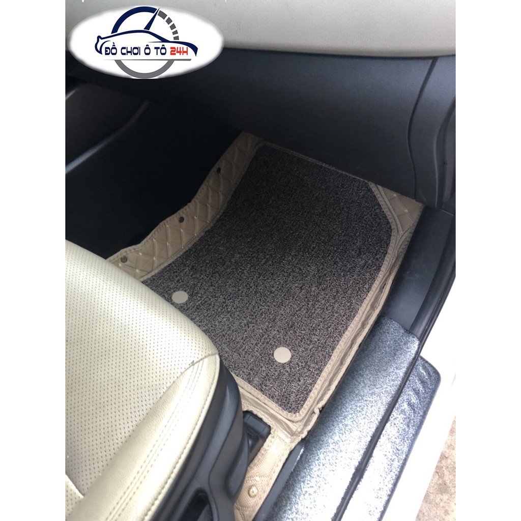 Thảm lót sàn ô tô 5D 6D KIA RONDO Giảm ồn, Không mùi, Chống thấm nước