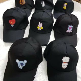 Mũ lưỡi chai BT21 - BTS vải kaki cao cấp, 🤪😋😘