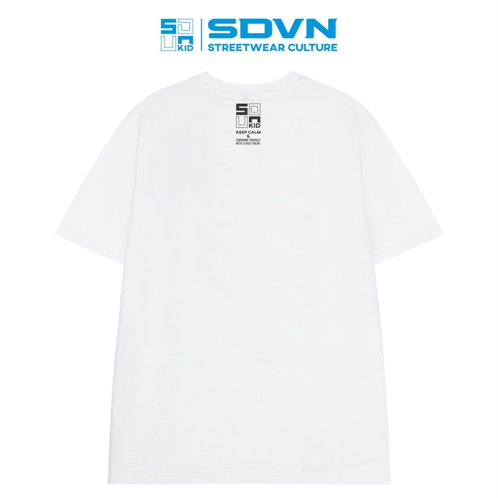 Áo Thun Trẻ Em - Cotton 100% Unisex form rộng Local Brand SDVN COLORFUL
