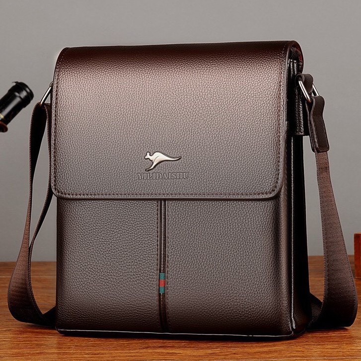 Túi đeo chéo nam da bò cao cấp YILIDAISHU T32 27x25x6cm D.HSTORE
