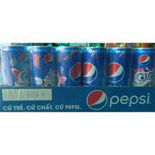 Thùng 24 lon Pepsi 330ml