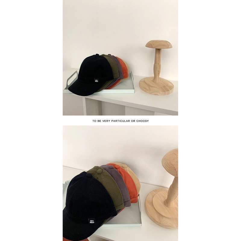 Nón lưỡi trai vành ngắn unisex
