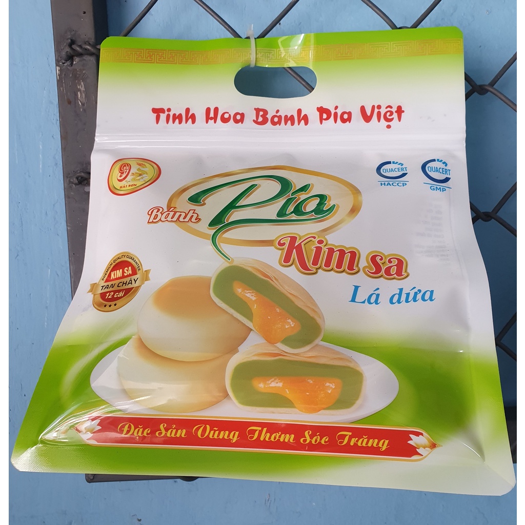 Bánh Pía Kim Sa Trứng chảy - Hải Sơn - 12 cái