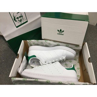 2020Giày thể thao stan smith gót mầu xanh