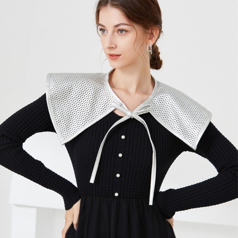 Cổ Áo Rời Phối Ren Trang Trí