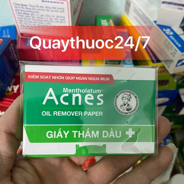 ✅GIẤY THẤM DẦU ACNES (100 tờ)