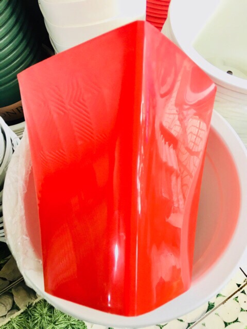 Chậu Nhựa Trồng Kiểng Dáng Vuông, chậu trồng hoa trang trí, chậu trồng Bonsai (19x25)