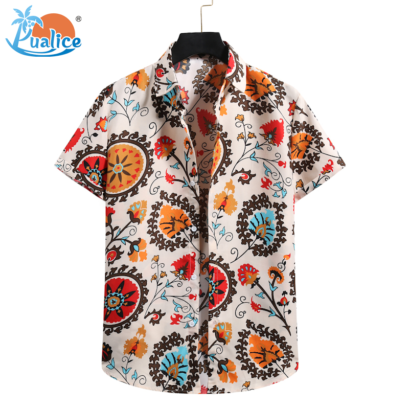 Áo Sơ Mi Tay Ngắn In Họa Tiết Thời Trang Cho Nam