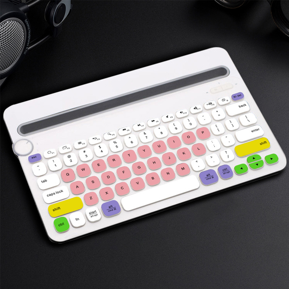 【QIANHAI】Keyboard Protective Film for Logitech K480 Dedicated Keyboard Cover Water-proof Wireless Keyboard Protective Film