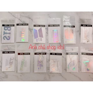 Sticker hologram Black Pink phản quang