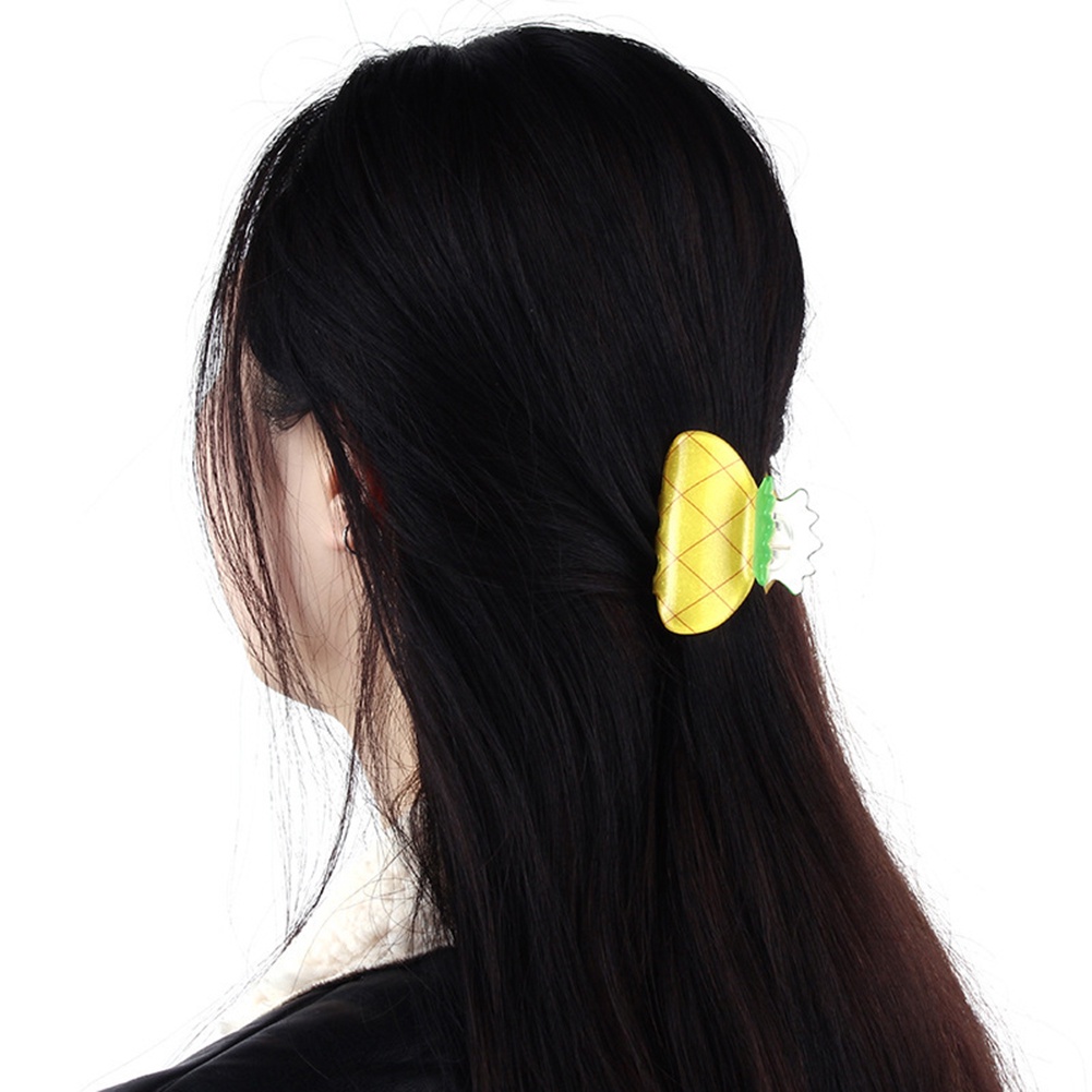 Kẹp Gắp Dưa Hấu/Cà Rốt/Trái Cây Hình Học Bằng Nhựa Thời Trang Sáng Tạo Dễ Phối Đồ