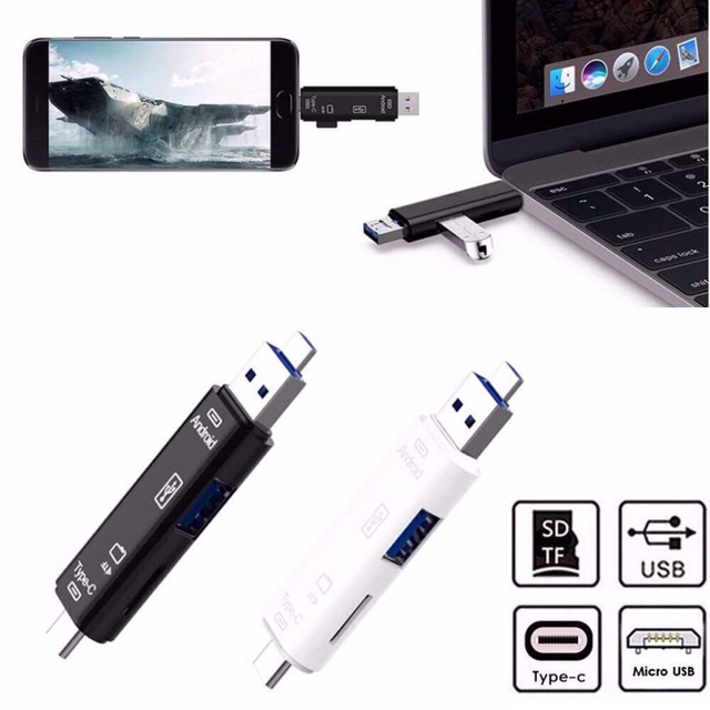 🚨USB OTG đa năng 5 trong 1 kiêm đầu đọc thẻ