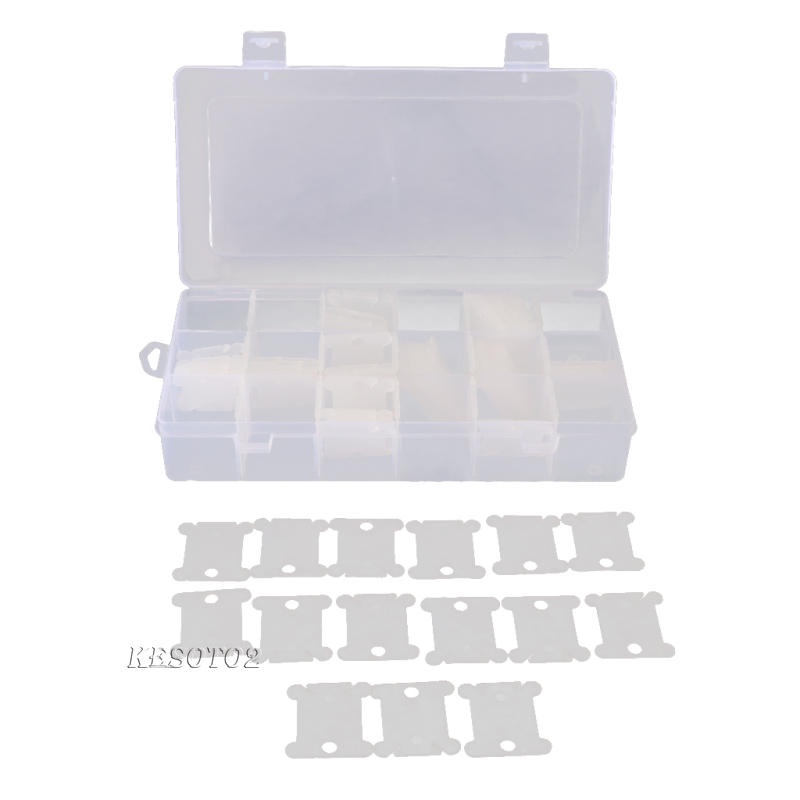 Hộp Nhựa Đựng Chỉ Thêu Kèm 120 Cuộn Chỉ Thêu Kesoto2