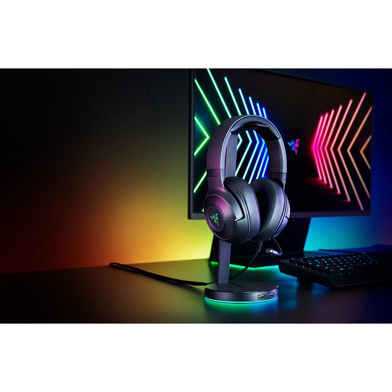 Tai Nghe Chơi Game Có Dây - Razer Kraken X V3 USB - Hàng chính hãng FPT