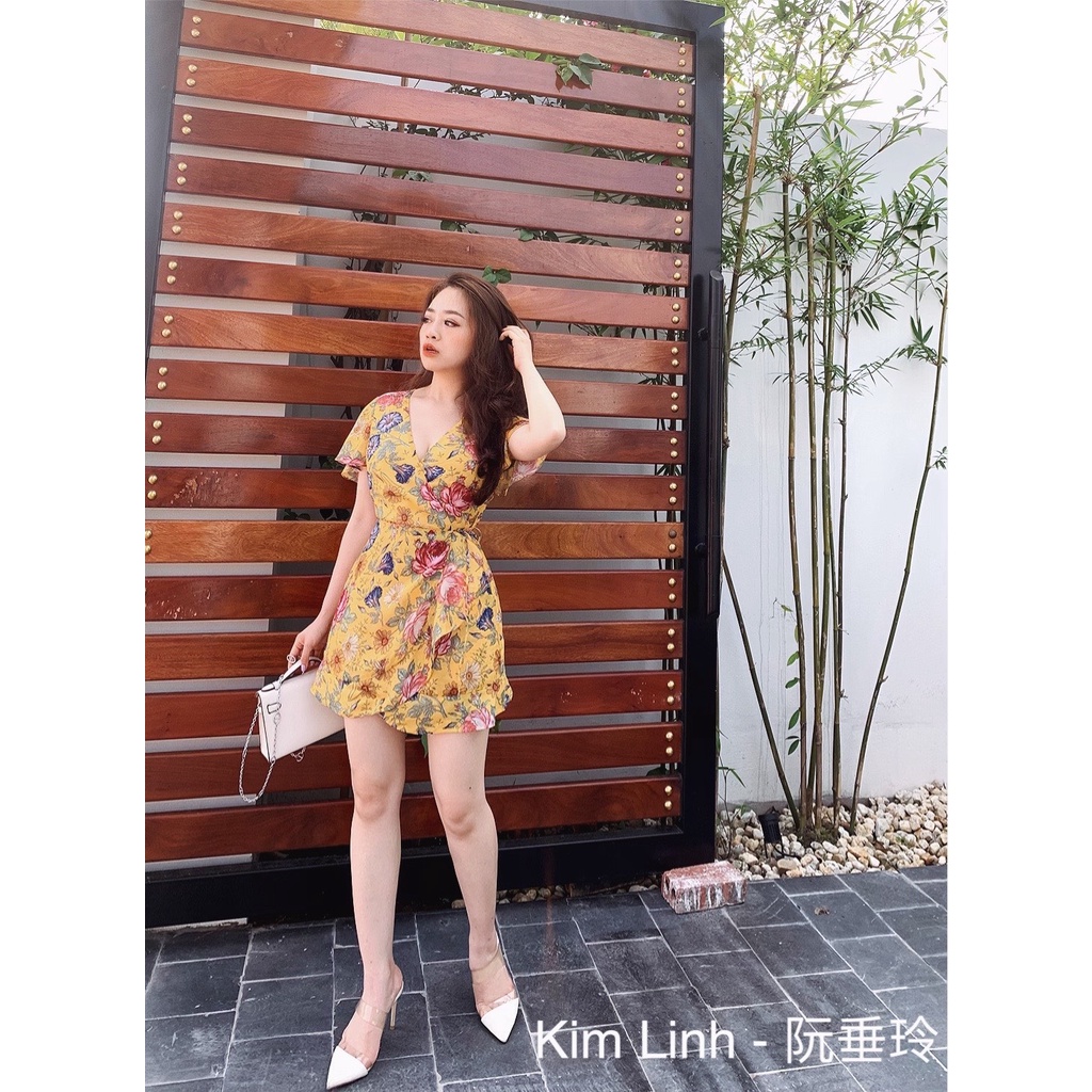 Jum Tơ Hoa Vàng Thiết Kế Cao Cấp - Kim Linh Shop