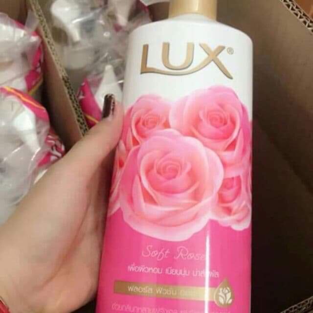 Sữa Tắm Lux 500ml Thái Lan ( mầu hồng ) hoa hồng