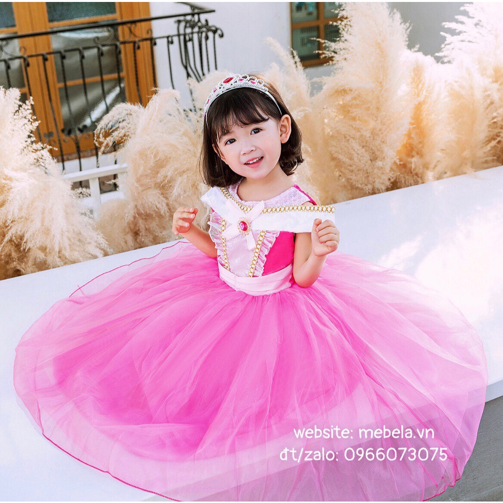 Váy công chúa ngủ trong rừng - Aurora cho bé 13-30kg