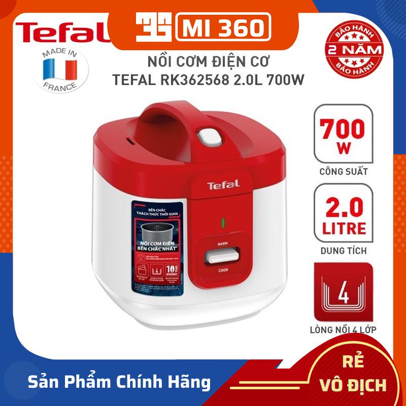 Nồi cơm điện tử Tefal RK362568 2.0 L 700W ✅ Bảo Hành Chính Hãng 02 Năm