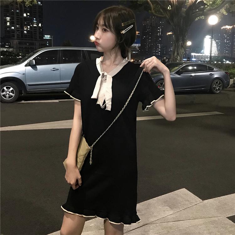 Knit dress loose spring and autumn