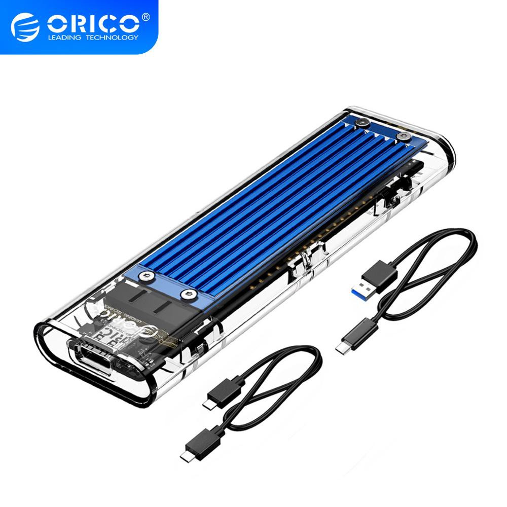 Hộp Đựng Ổ Cứng Ssd M.2 Orico Tcm2-c3 Dung Lượng 10gbps Hỗ Trợ Giao Thức Uasp USB 3.1 Thế Hệ 2 Type-c