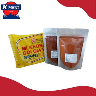 ComBo Mì Không Gia Vị và 100g Ớt Bột kèm 100g Tương Ớt [Combo Nấu Mì Cay]