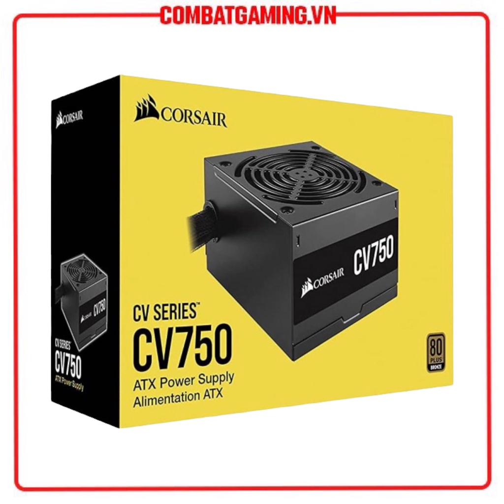 Nguồn CORSAIR 2022 CV650 CV750 RM750 RM850 RM850X Chính Hãng Tem SPC Vĩnh Xuân