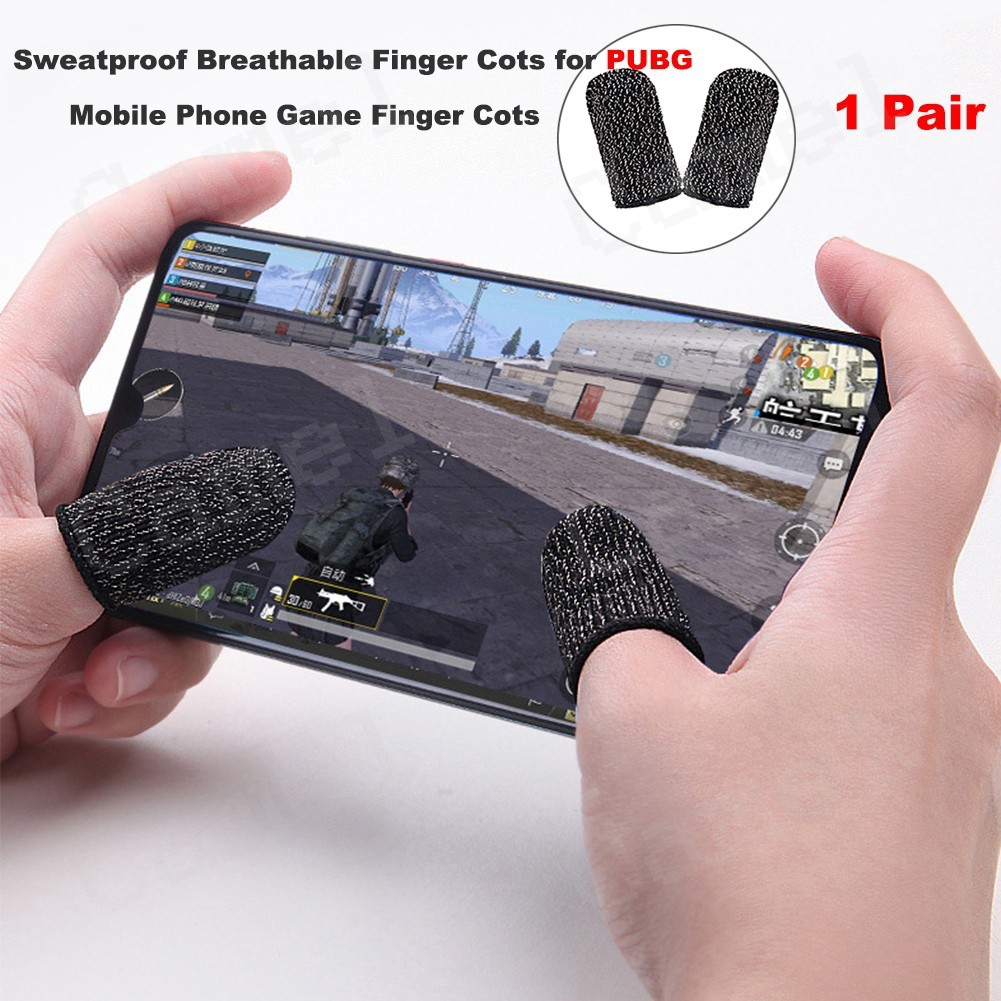 1 cặp bọc ngón tay chơi Game cho điện thoại