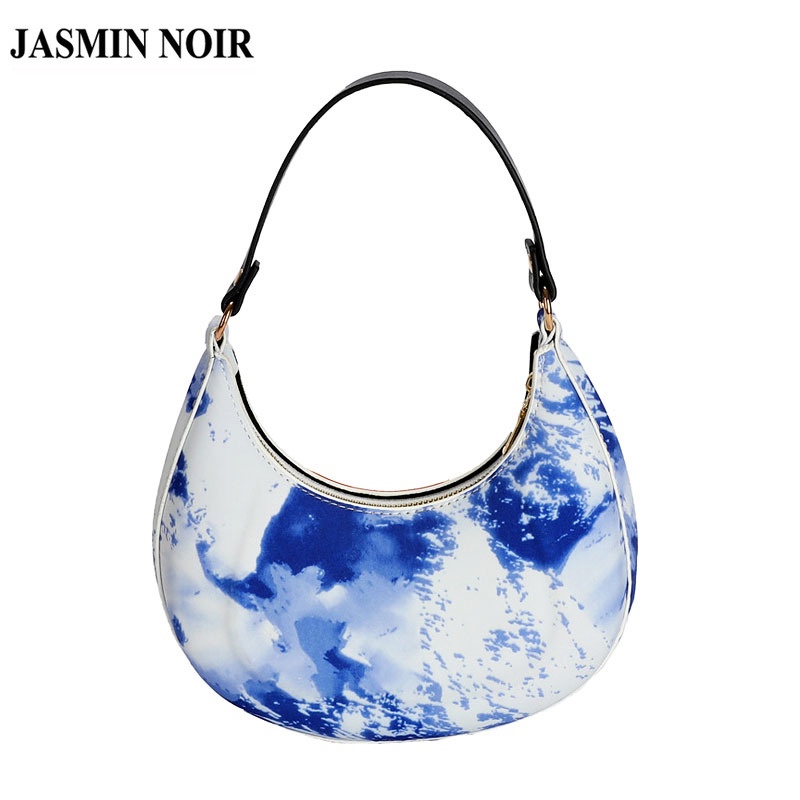 Túi Đeo JASMIN NOIR Chéo In Họa Tiết Hoa Thời Trang Cho Nữ