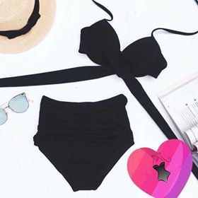ĐỒ BƠI NỮ Bikini 2 mảnh chéo đen ( Ảnh chụp thật từ khách) mới nhất | BigBuy360 - bigbuy360.vn