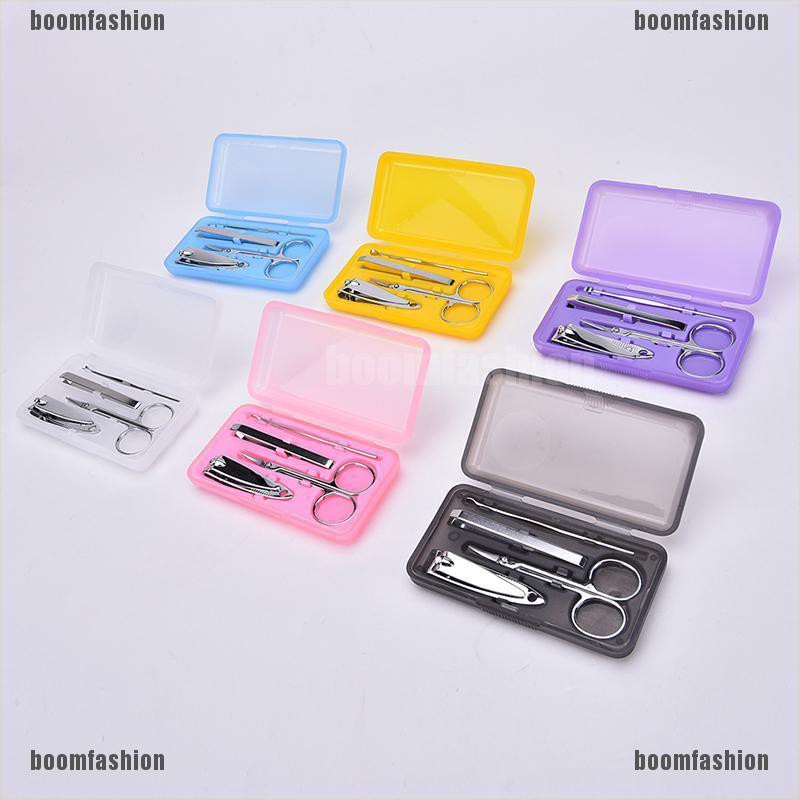 [Hàng mới về] Set 4 dụng cụ chăm sóc móng kèm hộp chuyên nghiệp