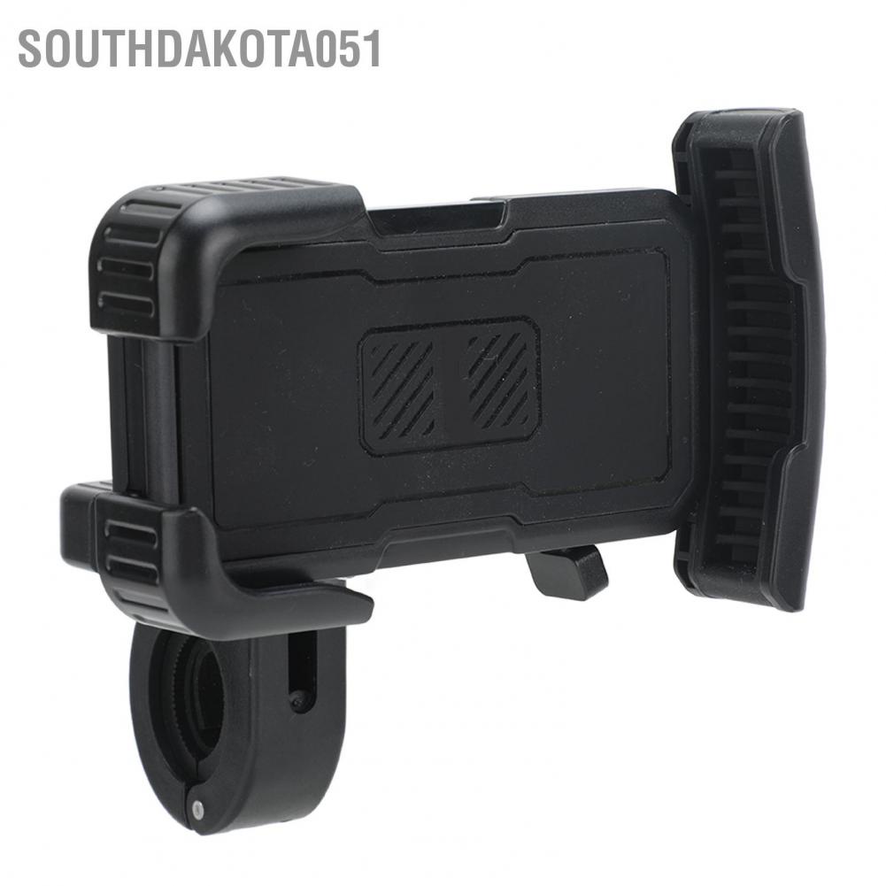 Southdakota051 Giá đỡ điện thoại xe đạp di động chống va đập định vị cho máy Xe Màu đen