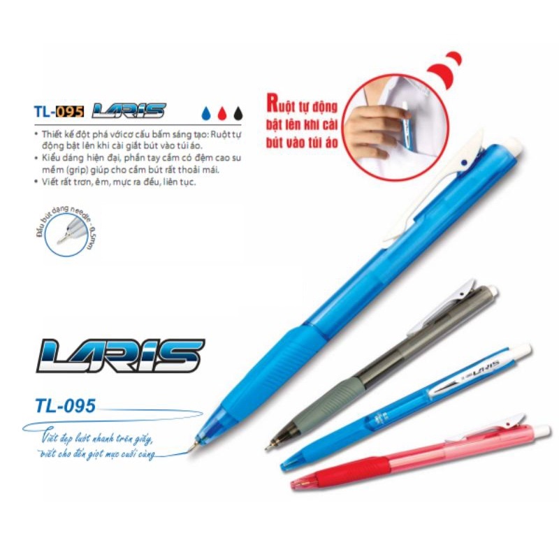 Bút bi Thiên Long TL-095 / Bút TL095 ngòi 0.5mm