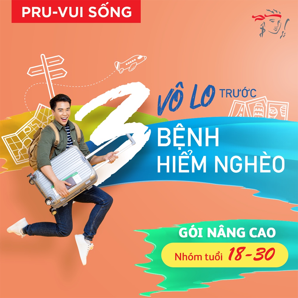 Toàn quốc [E-Voucher] Prudential - Bảo hiểm PRU-Vui Sống - gói Nâng cao [nhóm tuổi 18-30]