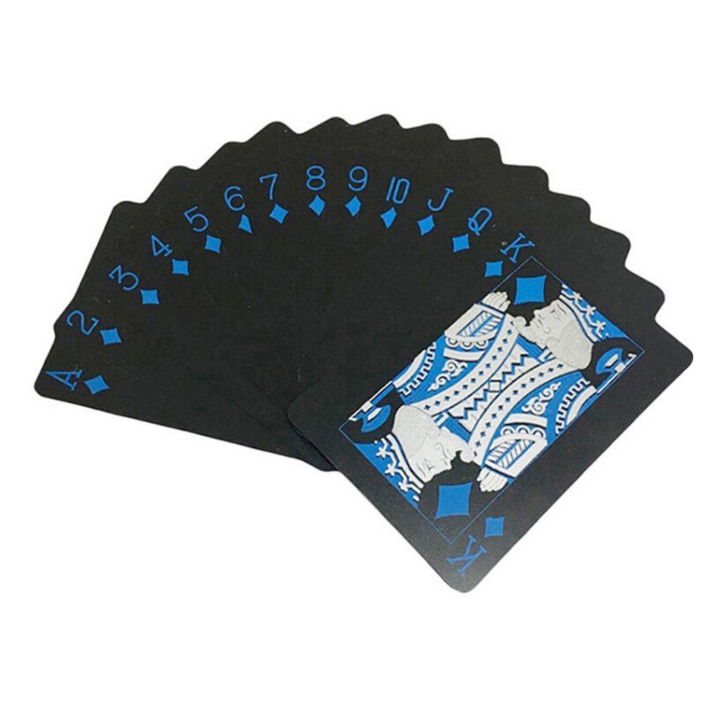 Set 54 Thẻ Bài Poker Bằng Nhựa Pvc Chống Thấm Nước