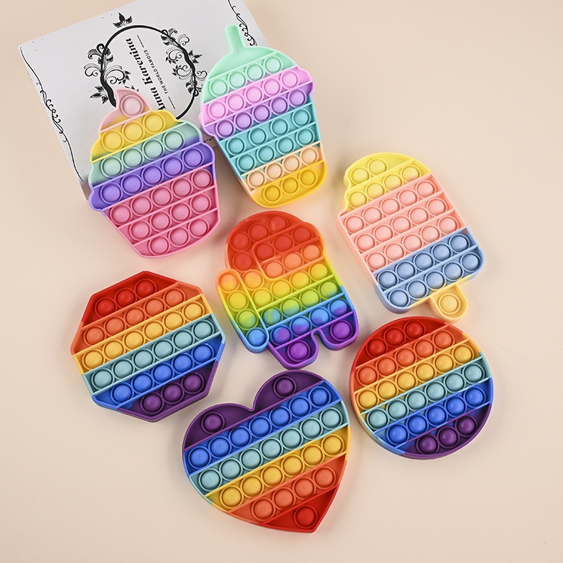 Đồ Chơi Pop It Bóp Tay Xả Stress Giảm Căng Thẳng Cho Người Lớn Và Trẻ Em