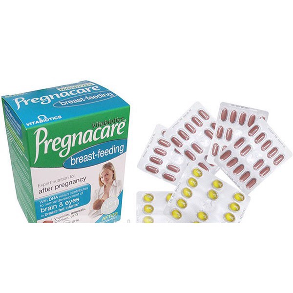 Vitamin tổng hợp bú Anh Pregnacare Breast Feeding sau sinh 84 viên - Xuất xứ Anh