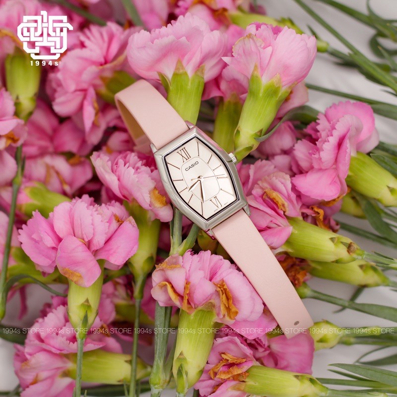 Đồng hồ nữ Casio LTP-E167L-4A dây da thật, chống nước 30m, size 22.5mm, hàng chính hãng