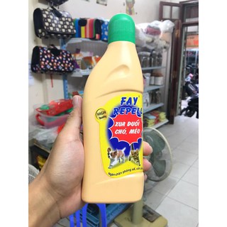 chai xua đuổi chó mèo đi vệ sinh Fay REPELL