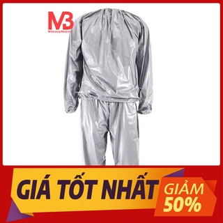 SALE Áo liền quần xông hơi gọn nhẹ hỗ trợ giảm cân tiện dụng khi tập thể thao