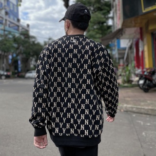 Chính hãng] [Giá hủy diệt] Áo Sweater M.L.B Monogram Diamond Code: 3AMTM0314-43BGD [Rẻ vô địch] [Có sẵn]