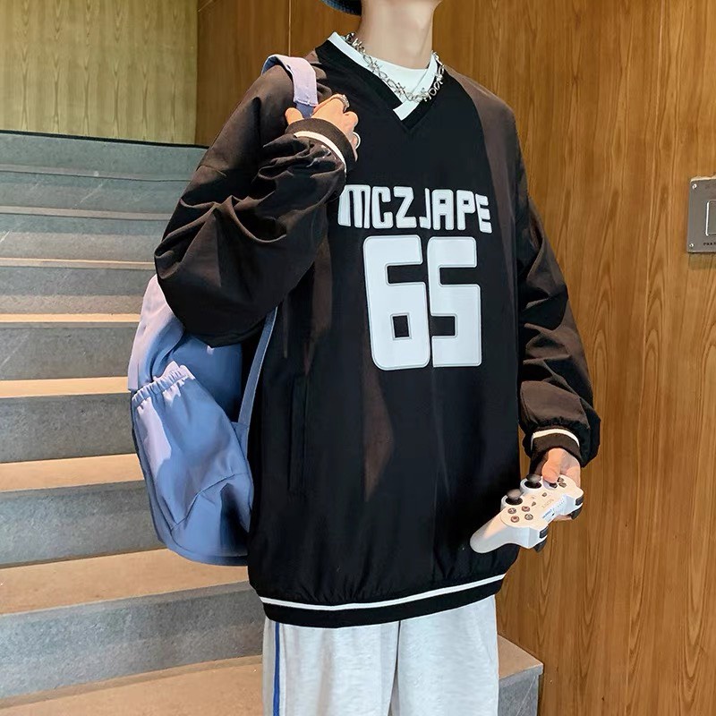 Áo sweater nỉ bông unisex in số 26 form rộng dài tay mặc cặp nam nữphù hợp phong cách hàn quốc | BigBuy360 - bigbuy360.vn