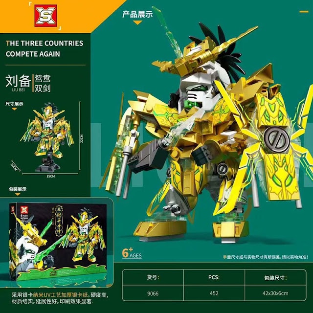 Bộ Lắp Ráp Gundam Samurai Three Kingdoms - NonLego