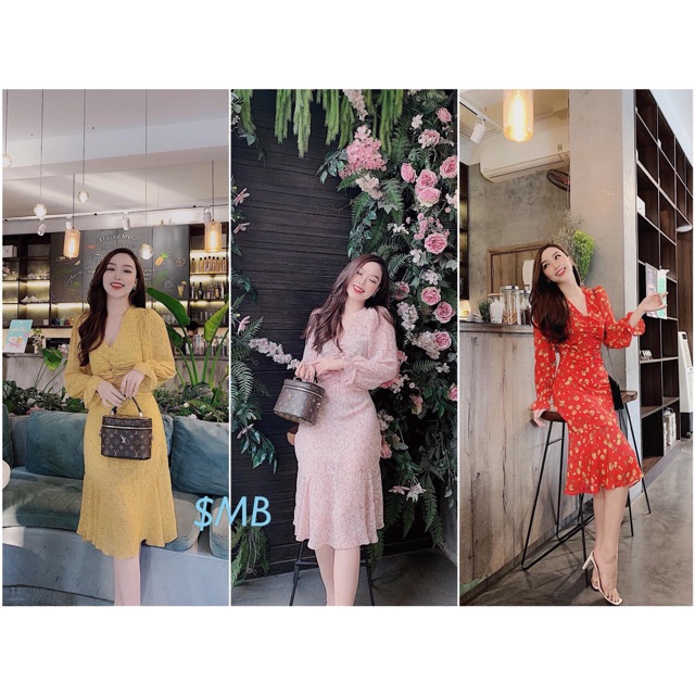 Đần hoa nhí đuôi cá màu vàng