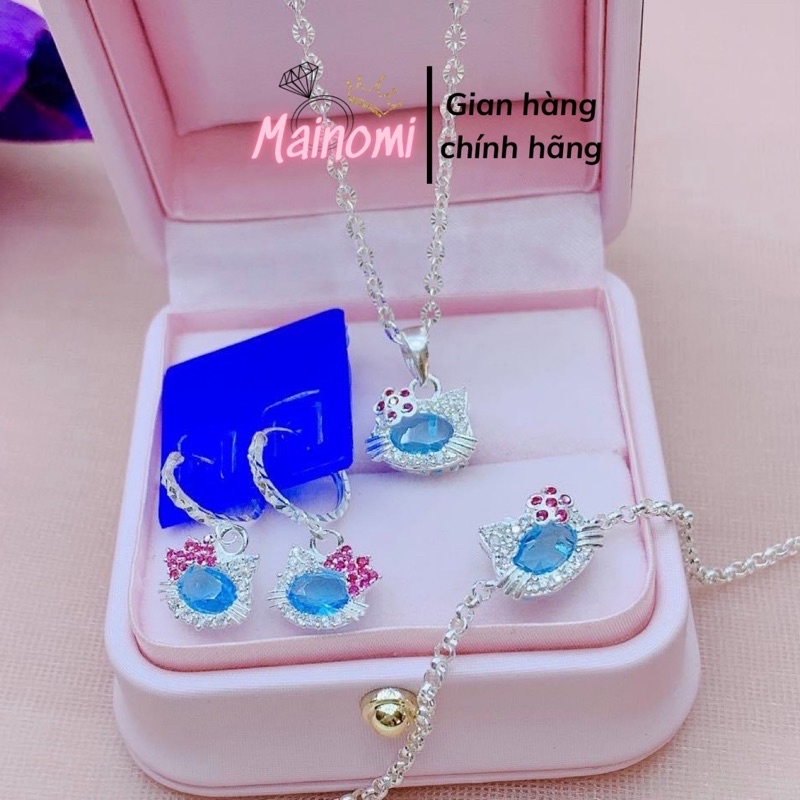 Bộ mèo Kity cho bé, có bán lẻ. Đủ màu cực yêu, món quà ý nghĩa cho công chúa Mainomi Shop Bạc Xinh