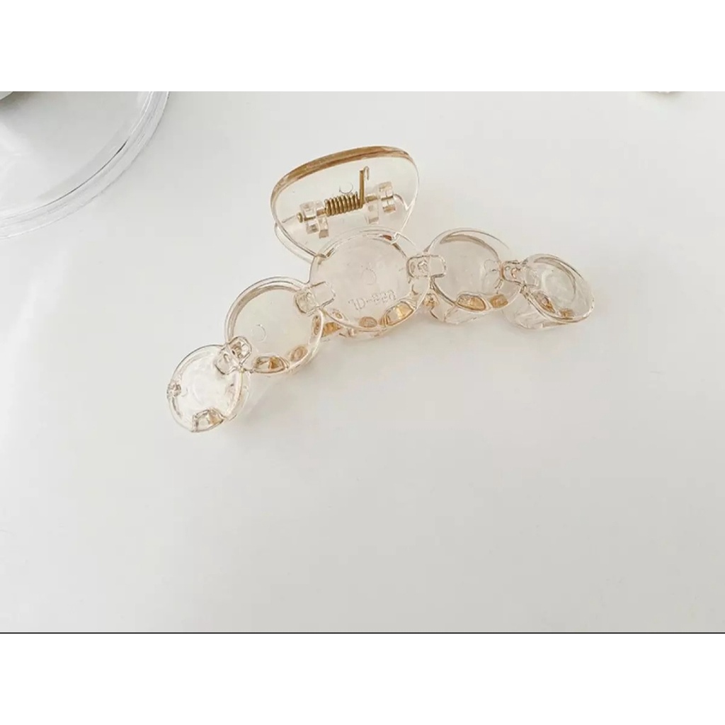 Kẹp nhựa kiểu sang trọng, phụ kiện thời trang Filibra - KT039
