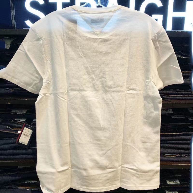 Áo Thun Cổ Tròn Thiết Kế Đơn Giản Size S-5XL Thời Trang Cho Cặp Đôi