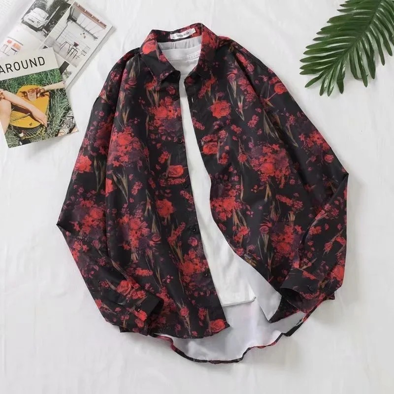 Áo Sơ Mi Tay Dài Thời Trang Cá Tính Phong Cách Châu Âu Cho Nam Size M-3Xl | BigBuy360 - bigbuy360.vn