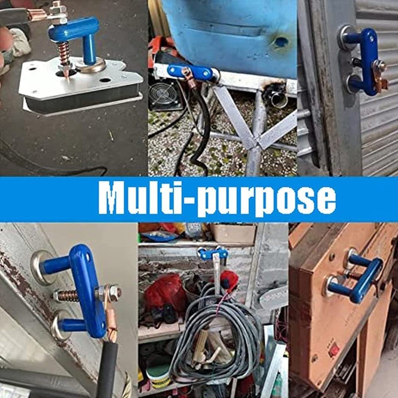 Kẹp Nối Đất Hỗ Trợ Hàn Đơn / Đôi Ổn Định Hiệu Quả Cải Thiện Hiệu Quả