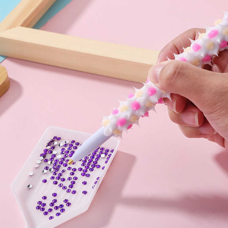 Bút làm tranh đính đá diy mềm mại tiện dụng/ Set dụng cụ có bán lẻ
