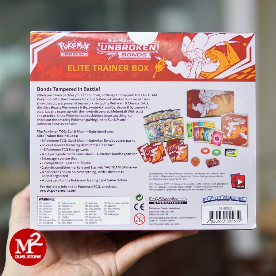 Hộp thẻ bài Pokemon Thượng lưu SUN & MOON